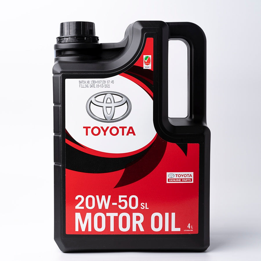 Toyota 20W-50 Motor Oil SL 4L